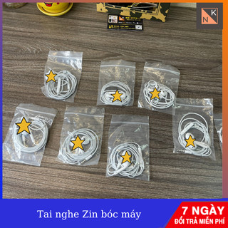 Tai nghe chân tròn zin bóc máy