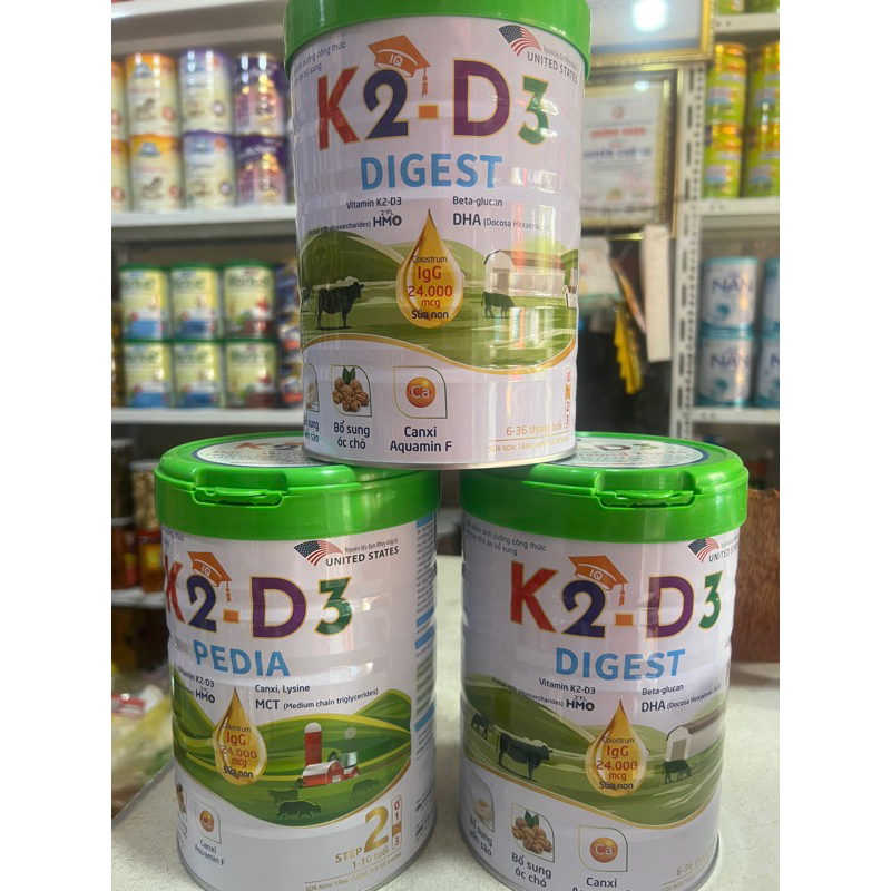 Sữa K2D3 900g