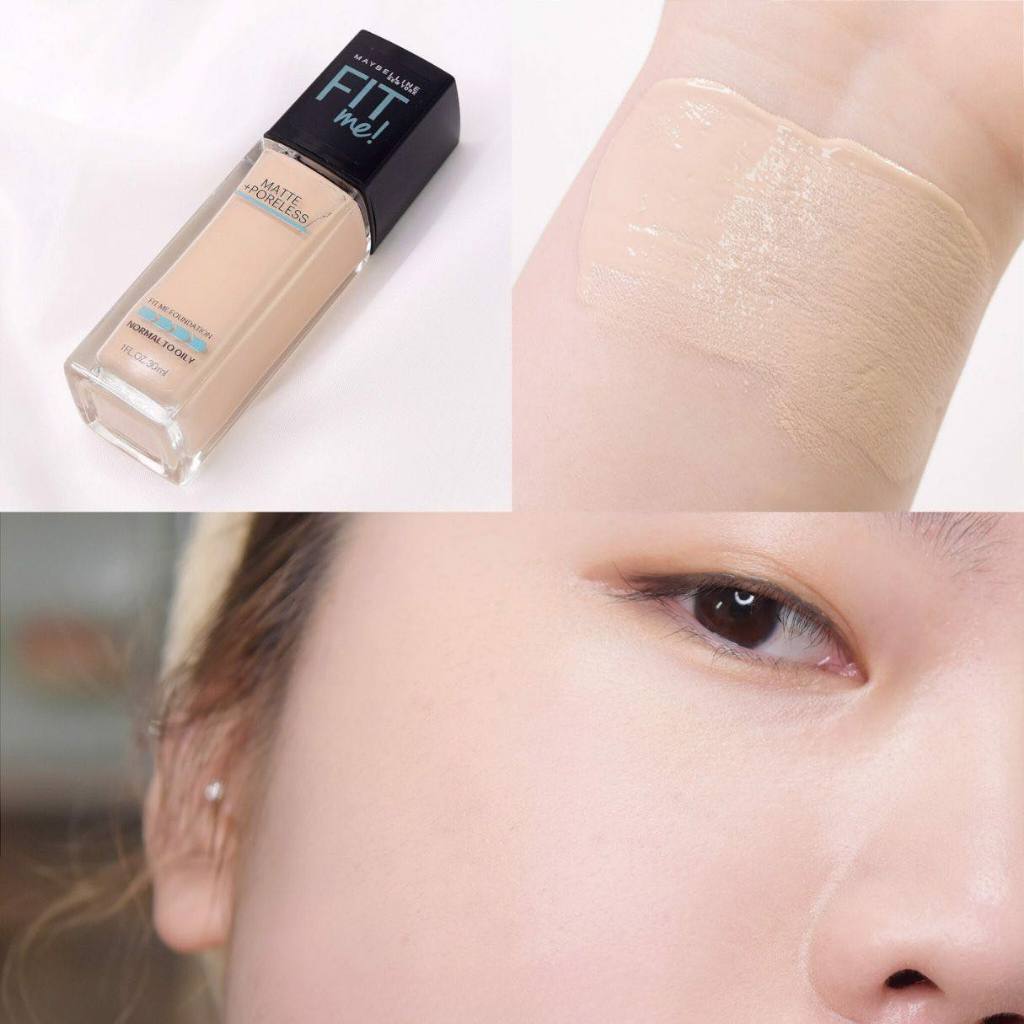 Kem nền Maybelline Fit Me Matte Poreless Foundation 30ml