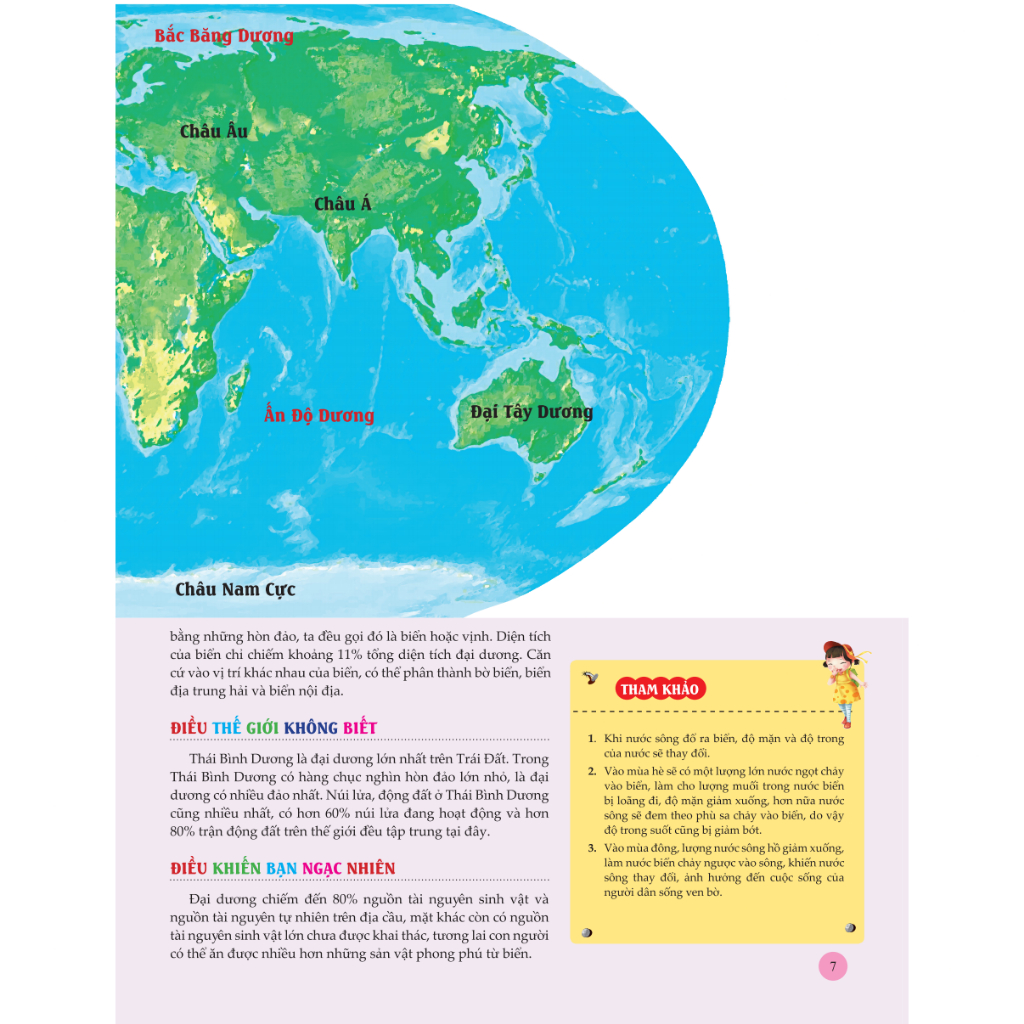Sách - Bách khoa toàn thư-Tìm hiểu về trái đất Khám phá đại dương