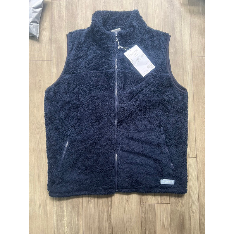 Áo gile lông cừu Unisex xuất Nhật dư xịn