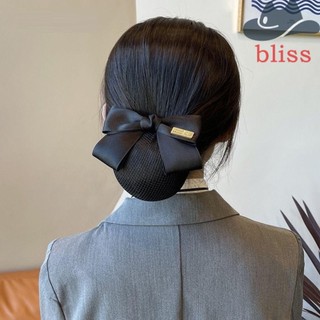 Kẹp Búi Tóc Nơ Lưới Công Sở Cho Nữ