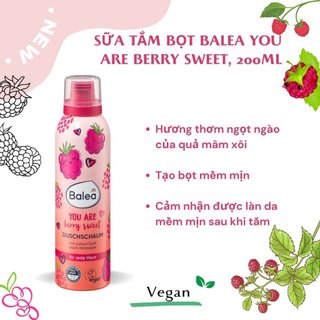 Sữa tắm bọt balea