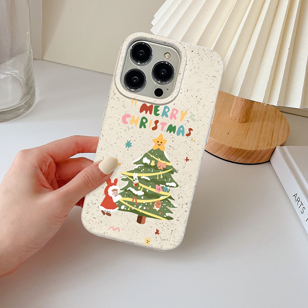 Ốp lưng iphone mềm thân thiện môi trường cây noel 6plus/7/8/plus/x/xs/11/12/13/14/15/pro/max/plus/promax- SALE HOT X5-17