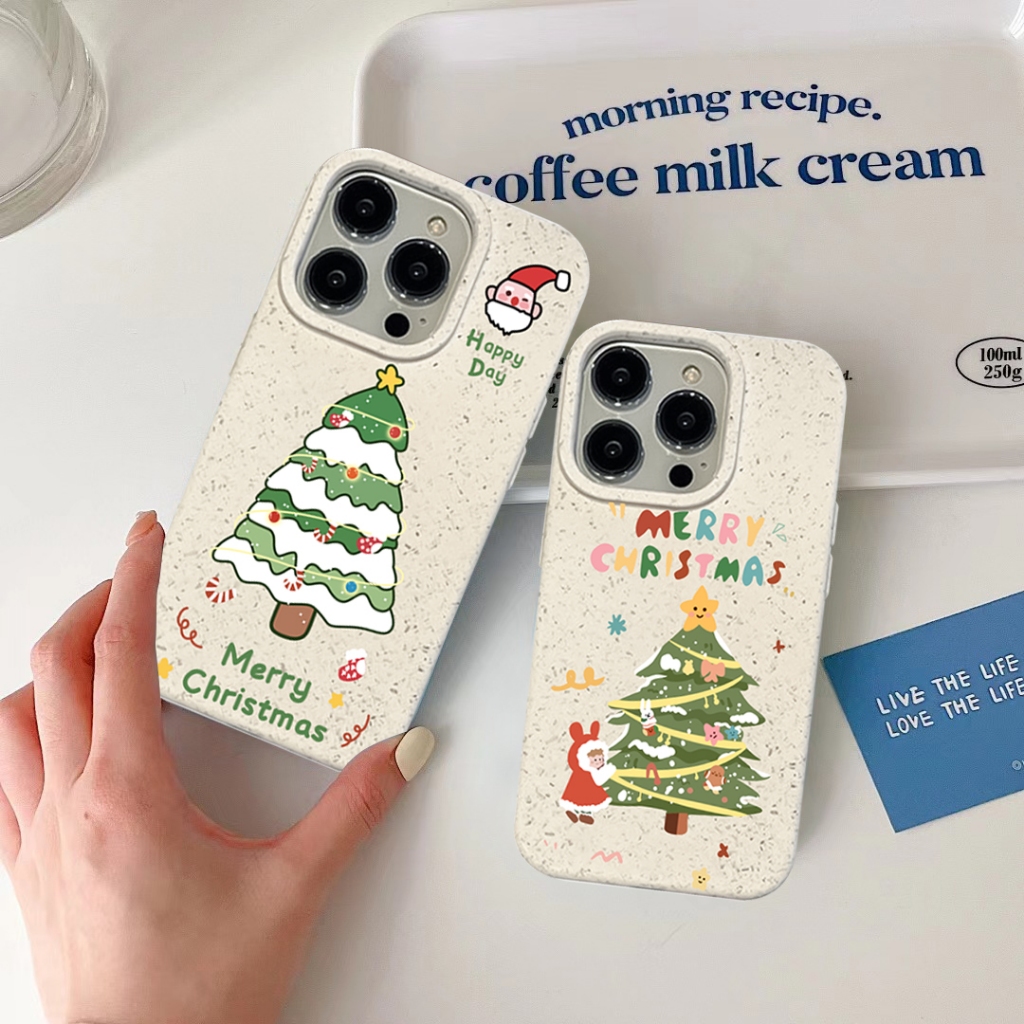 Ốp lưng iphone mềm thân thiện môi trường cây noel 6plus/7/8/plus/x/xs/11/12/13/14/15/pro/max/plus/promax- SALE HOT X5-17