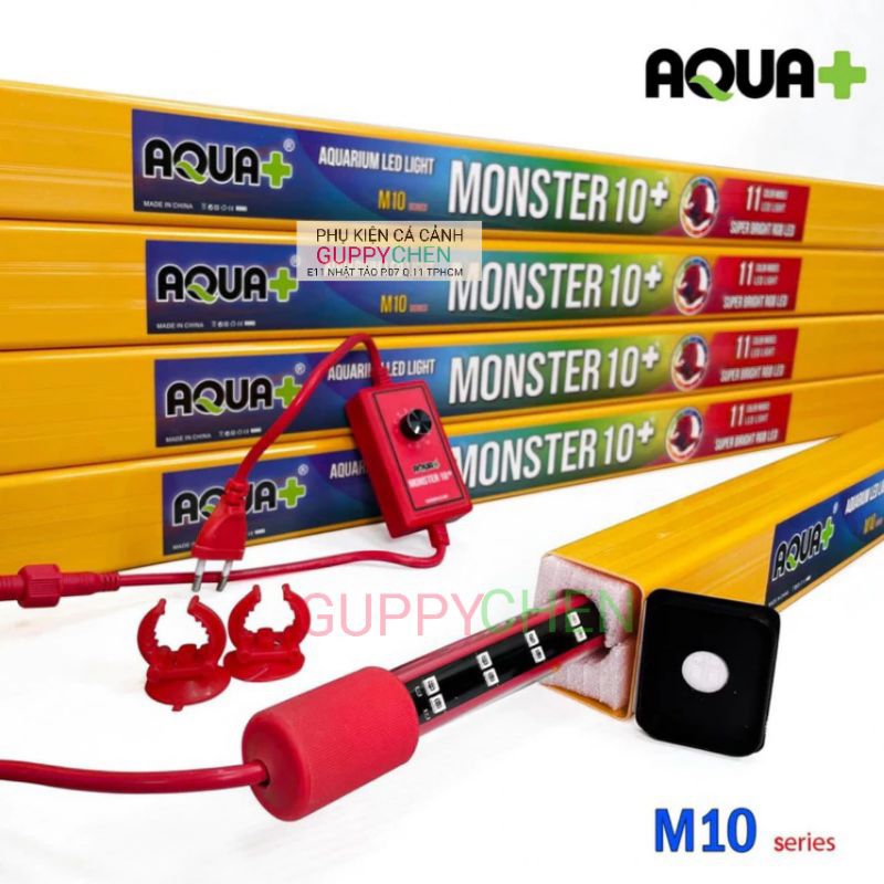 Đèn Led 11 Chế Độ Màu MONSTER M10 - Dành Cho Tất Cả Cá Cảnh