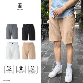 Quần short đũi AZÚCAR Bản không dây rút, Siêu mát, lịch sự và thoải mái tối đa, chất lượng khác biệt