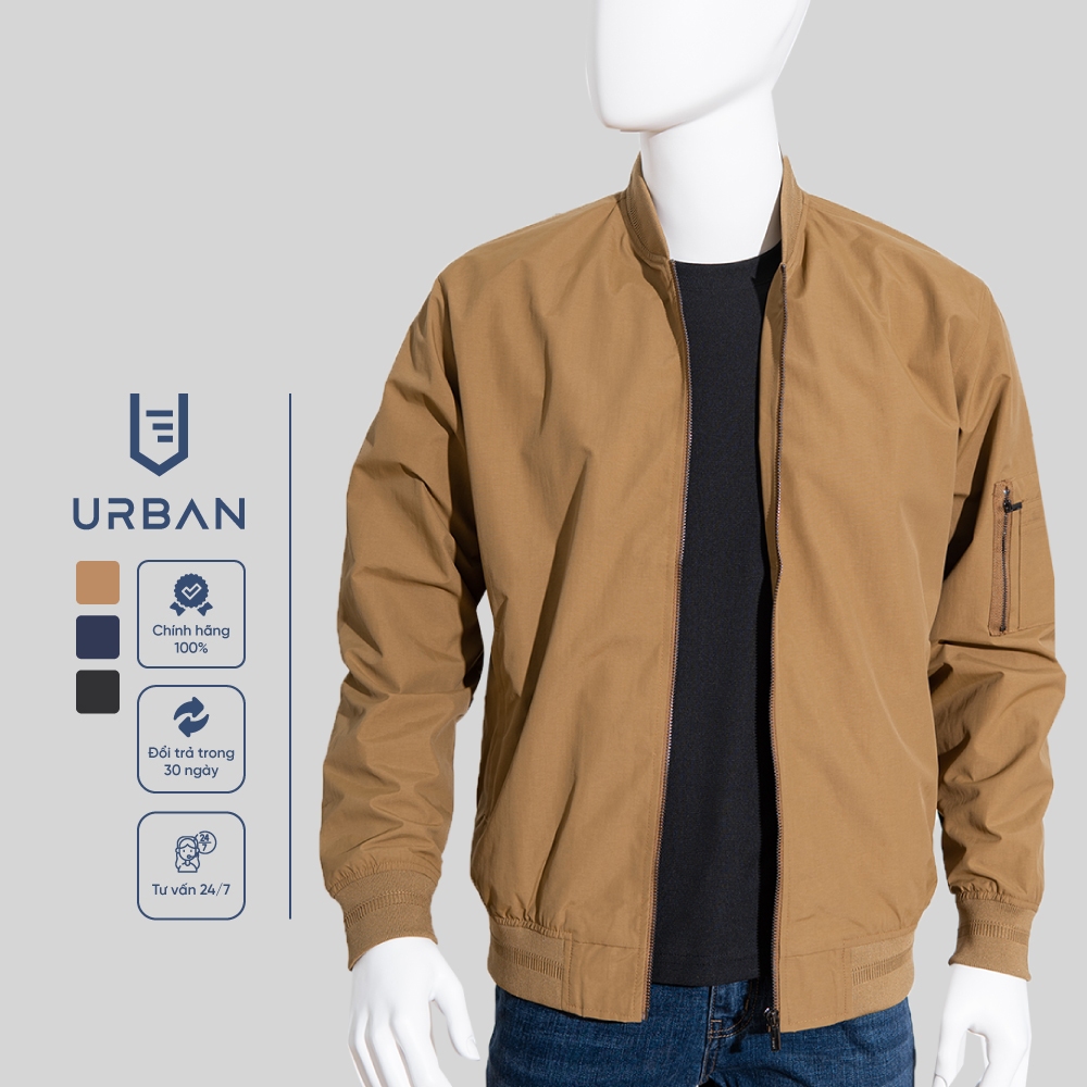 Áo Khoác Nam Cổ Bomber Urban Morden Design Chống Nước, Chống Nắng, Cản Gió, Chống Bụi Mặc Đi Làm Đi Chơi NO.2983