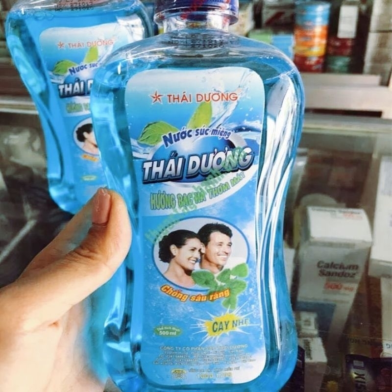 nước súc miệng Thái Dương chai 500ml