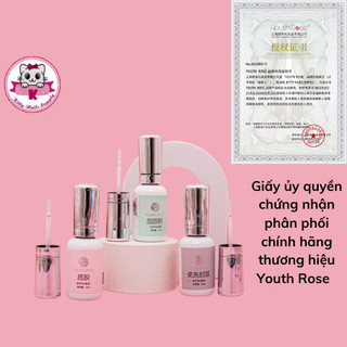 Base, Top, Cứng móng hoa Hồng Youth Rose 20ml cao cấp chính hãng - Kitty Nails Supply