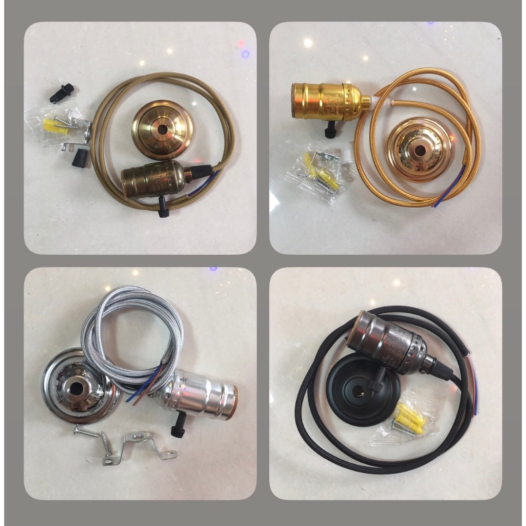 Dây đui đèn thả Edison đui E27