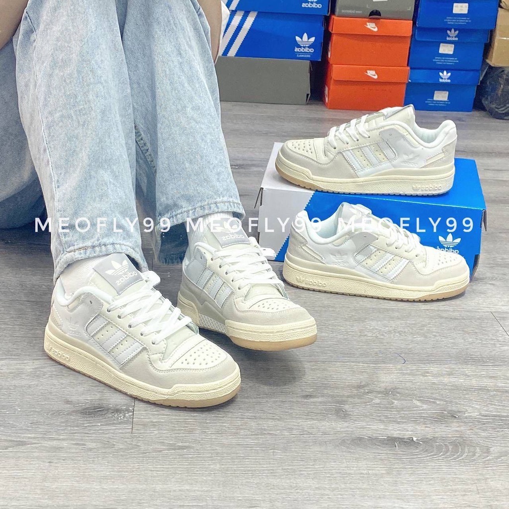 Giày Thể Thao Adidas Forum 84 Low GW4334 Màu Nâu Bản Đẹp Đủ Size Nam Nữ