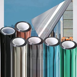 Phim cách nhiệt dán kính chống nắng nóng UV , giấy dán kính cửa sổ decan phản quang chống nhìn trộm