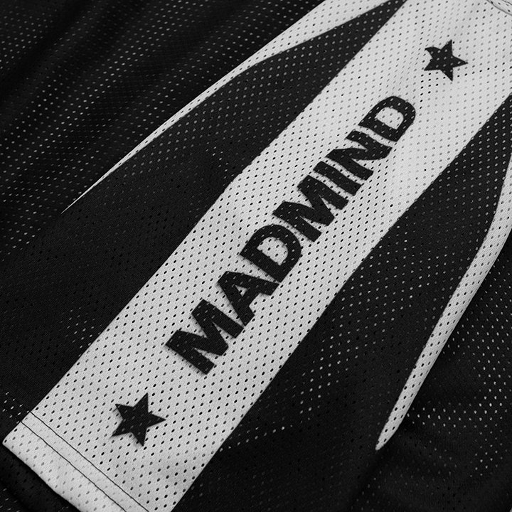 Áo Jersey Ngắn Tay In Toàn Thân 8 Jersey Madmind - Màu Đen