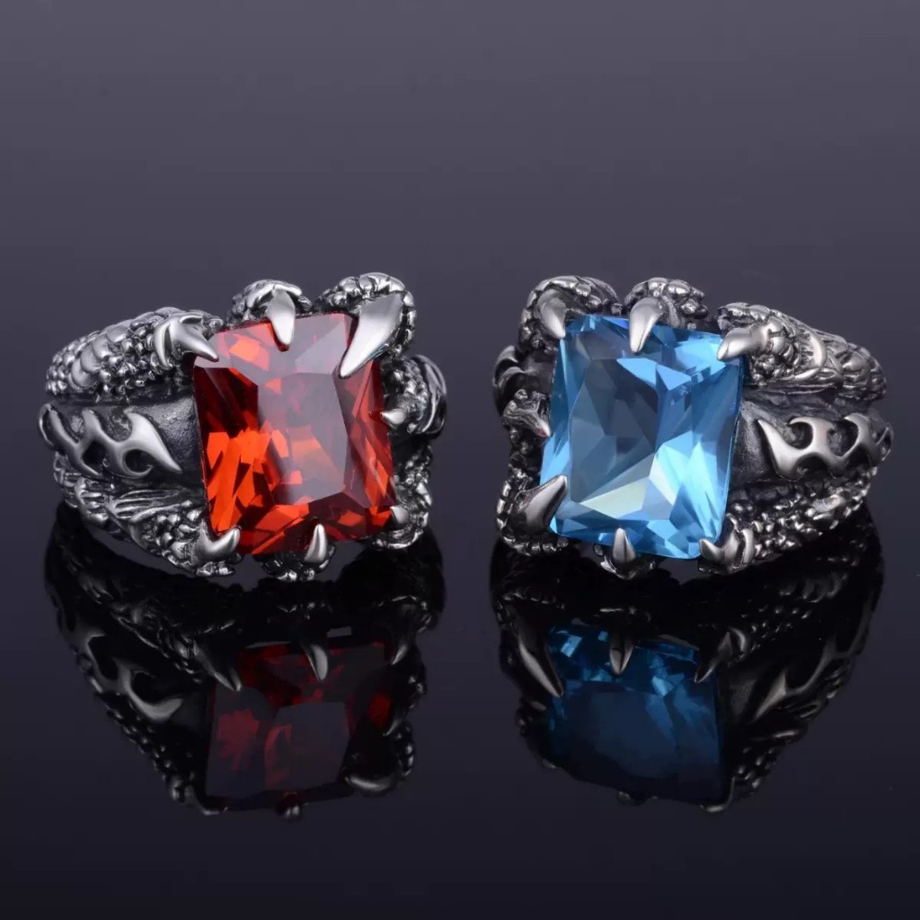 Nhẫn Titan Nam Nữ Cá Tính Điều Chỉnh Size SAZ Nhẫn Nam Thời Trang Nhiều Kiểu Lựa Chọn - Nhẫn Freesize