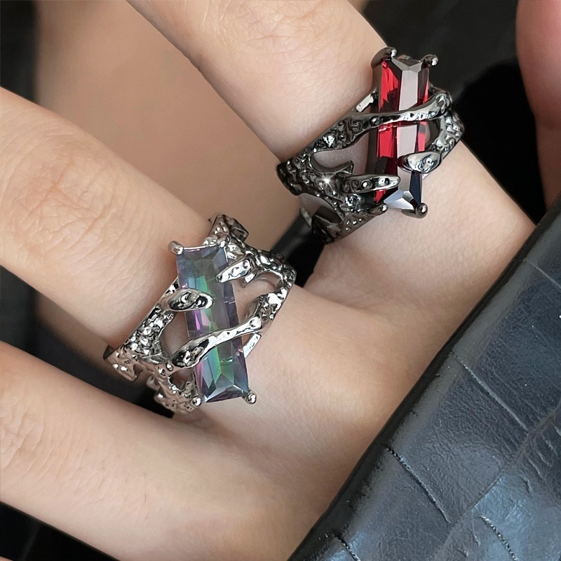 Nhẫn Titan Nam Nữ Cá Tính Điều Chỉnh Size SAZ Nhẫn Nam Thời Trang Nhiều Kiểu Lựa Chọn - Nhẫn Freesize