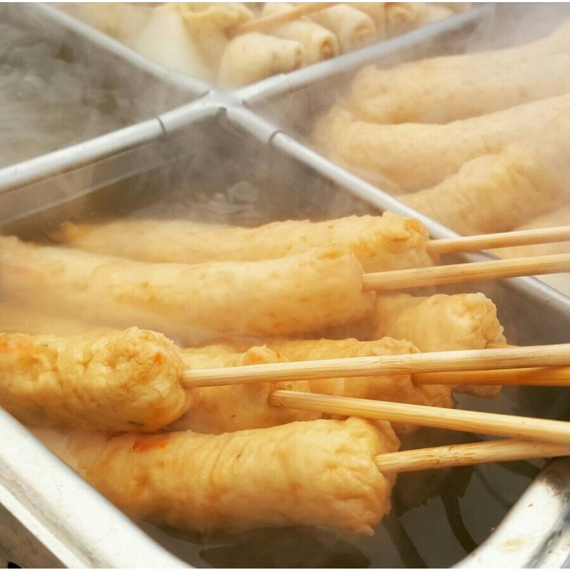 Chả cá que xiên sẵn Hàn Quốc King Omuk 245g, 300g