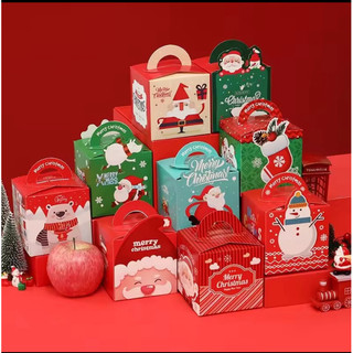 Hộp đựng quà Noel, Hộp đựng kẹo noel halloween cho học sinh nhân dịp giáng sinh