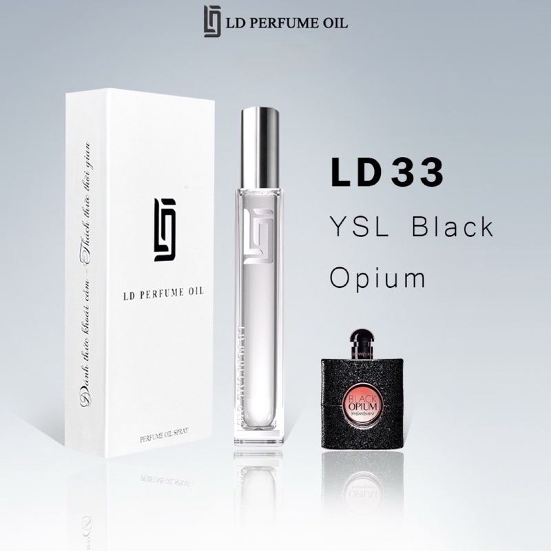 Tinh Dầu Nước Hoa Pháp B.LACK O.PIUM Y.SL 12ml LD PERFUME OIL Dạng Xịt Mùi Hương Quyến Rũ SACHI STORE LD33