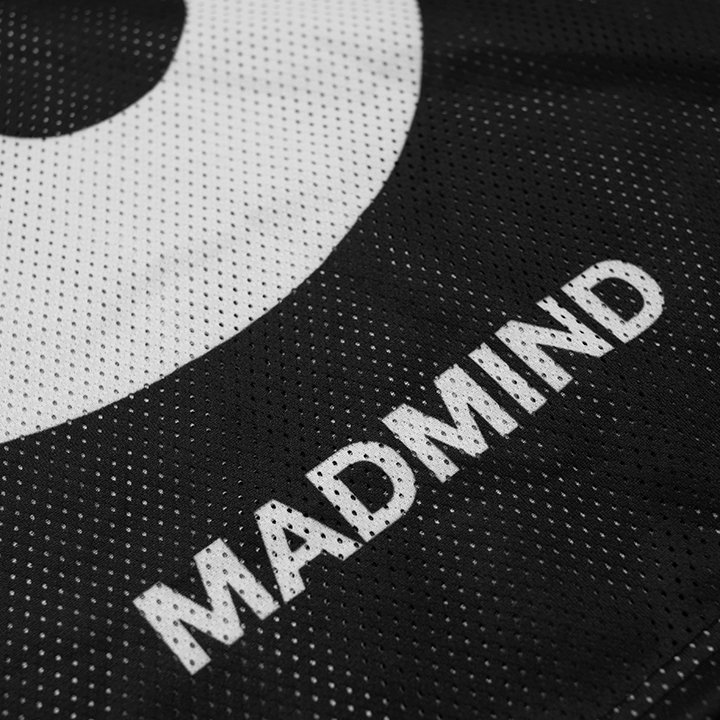 Áo Jersey Ngắn Tay In Toàn Thân 8 Jersey Madmind - Màu Đen