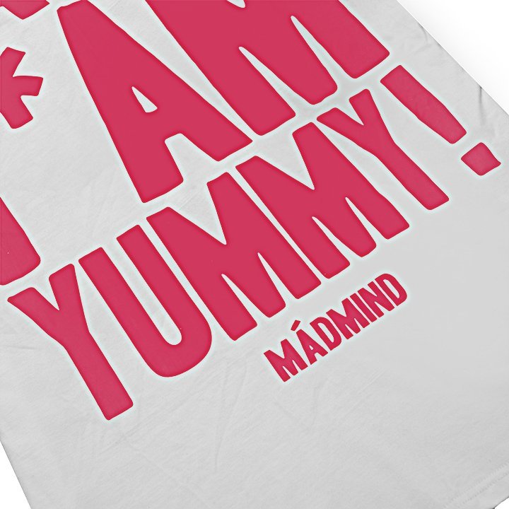 Áo Thun Ngắn Tay In Hình Yummy Tshirt Madmind 100% Premium Cotton