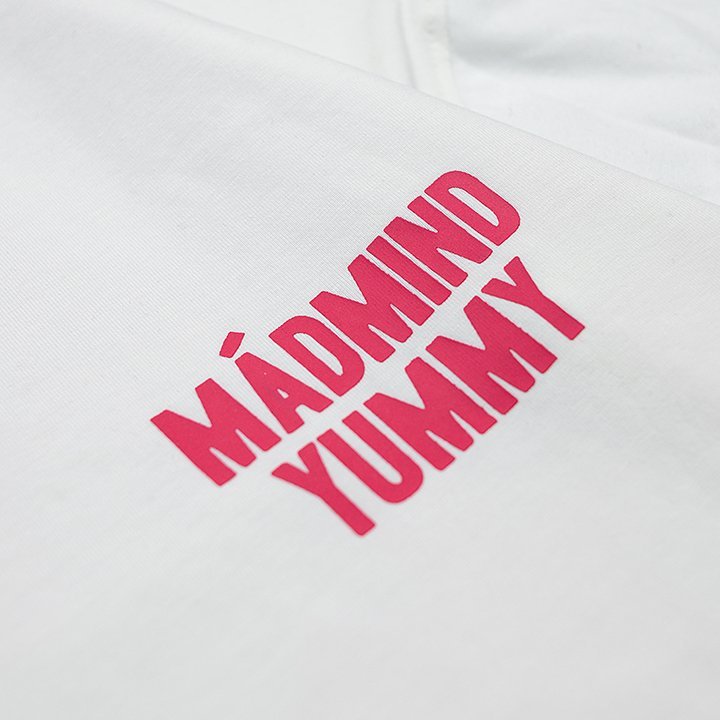 Áo Thun Ngắn Tay In Hình Yummy Tshirt Madmind 100% Premium Cotton