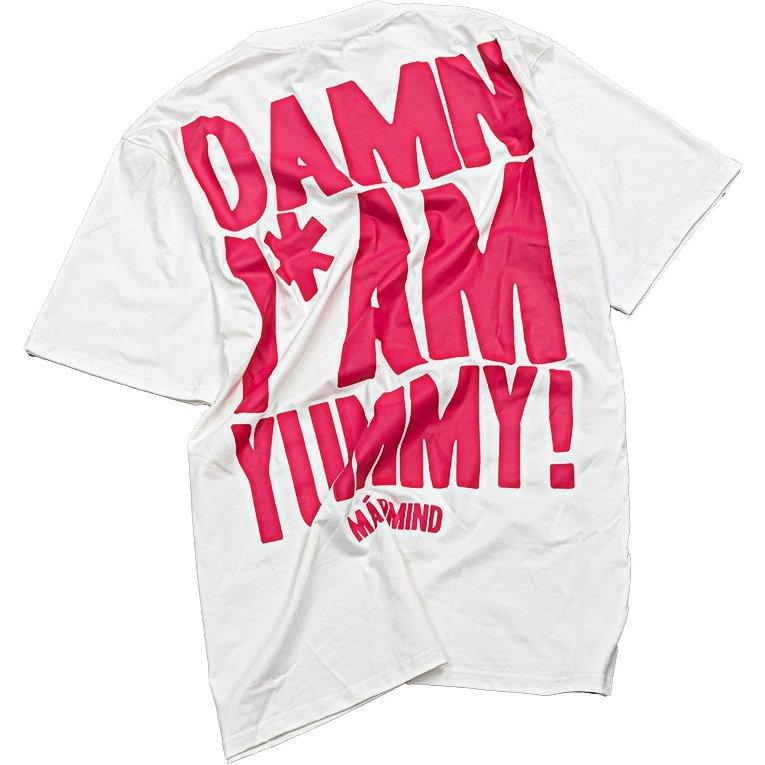 Áo Thun Ngắn Tay In Hình Yummy Tshirt Madmind 100% Premium Cotton