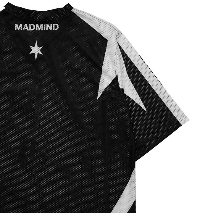 Áo Jersey Ngắn Tay In Toàn Thân 8 Jersey Madmind - Màu Đen
