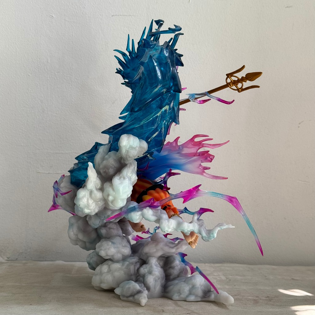 Mô hình thần sấm Enel cao 32CM có đèn LED cực đẹp - Mô hình thần sấm Enel Evil studioF1 one piece - one piece