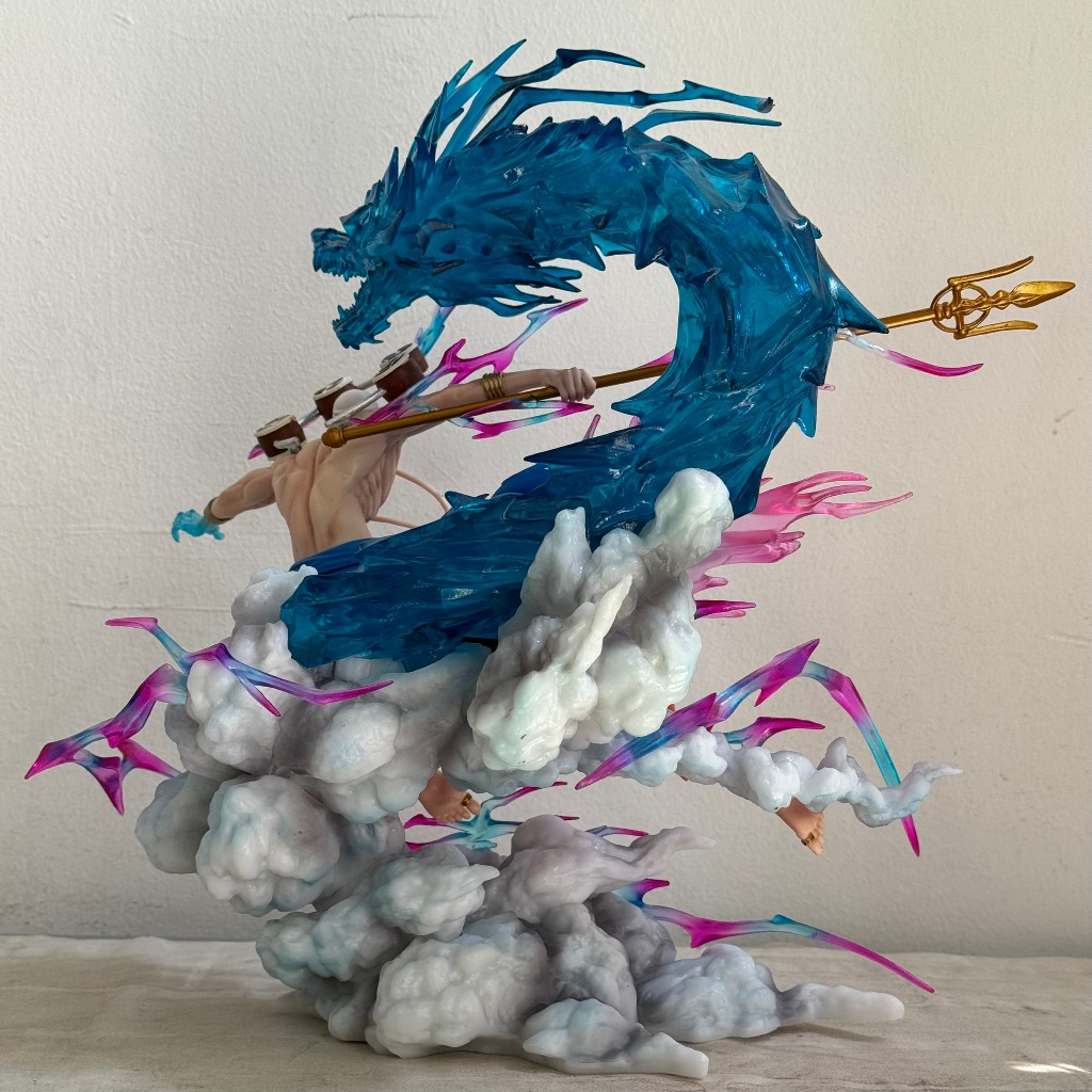 Mô hình thần sấm Enel cao 32CM có đèn LED cực đẹp - Mô hình thần sấm Enel Evil studioF1 one piece - one piece