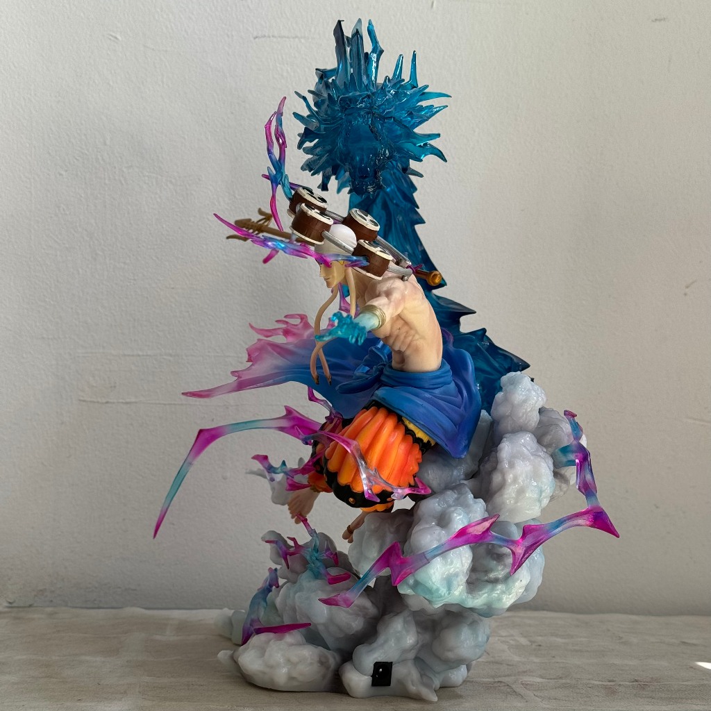 Mô hình thần sấm Enel cao 32CM có đèn LED cực đẹp - Mô hình thần sấm Enel Evil studioF1 one piece - one piece