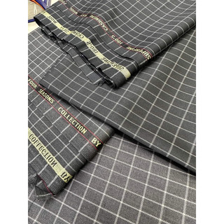 Vải wool caro vải may quần tây veston vải caro may veston cao cấp