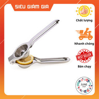 Dụng cụ ép chanh, vắt chanh, lấy nước cốt chanh bằng inox loại dày bền đẹp