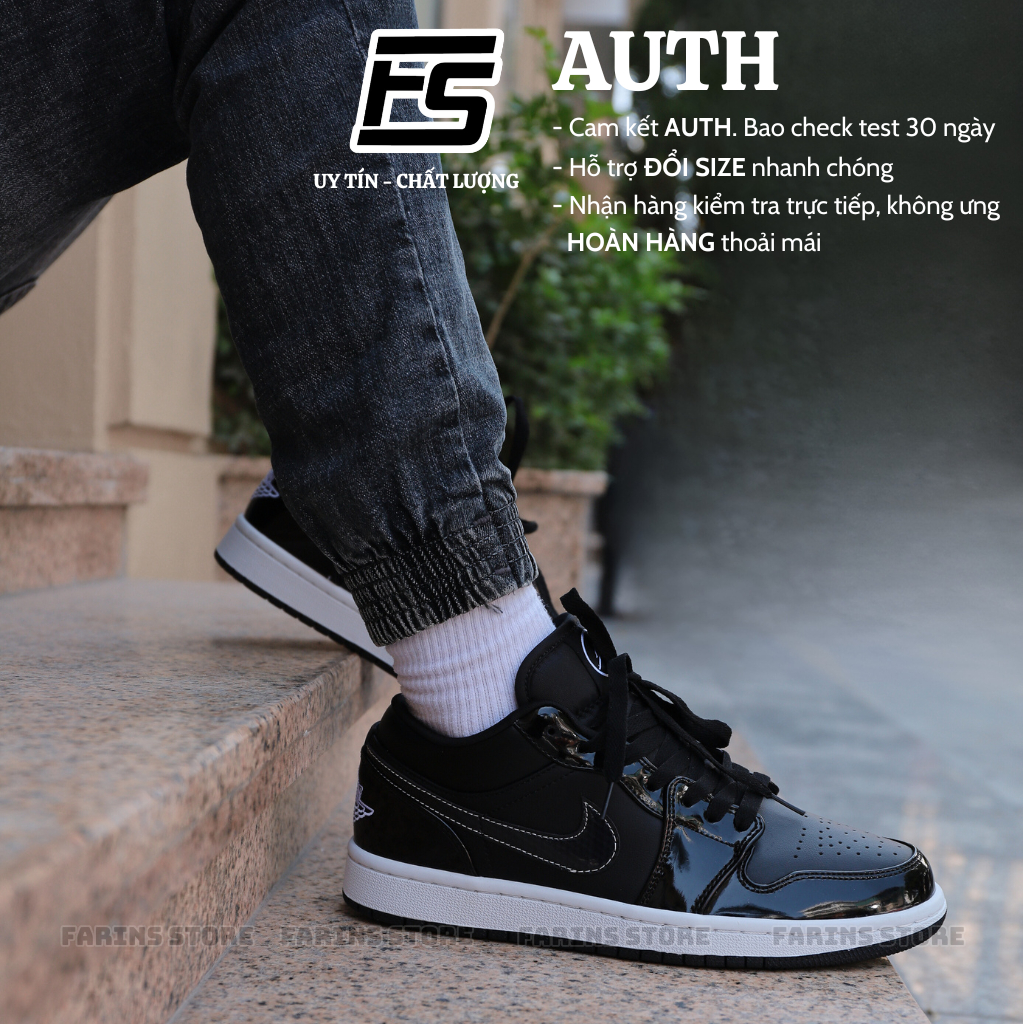 Giày Thể Thao Air Jordan 1 Low All Star DD1650-001 Auth Cho Nam Nữ, Jordan 1 Low Real Fullbox Farins Store