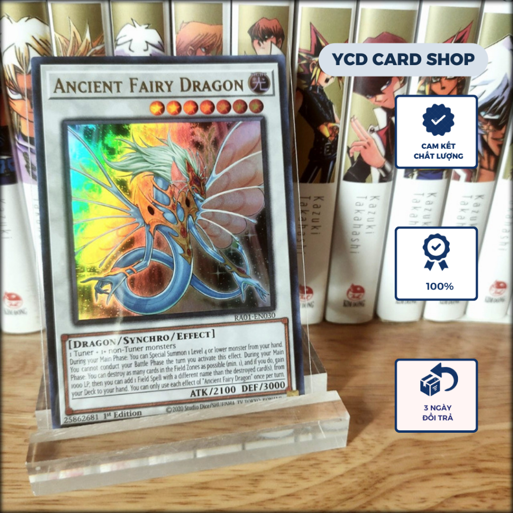 Thẻ bài Yugioh Chính Hãng Ancient Fairy Dragon