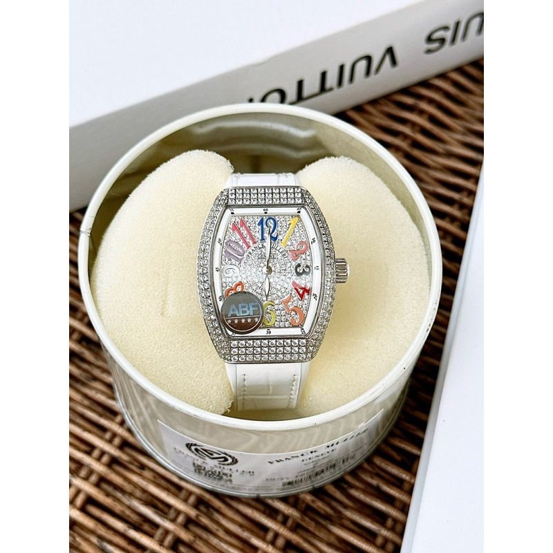 Franck Muller V32 ABF Thuỵ Sĩ - Đồng hồ nữ Phiên bản Luxury - Bảo Hành 24 Tháng