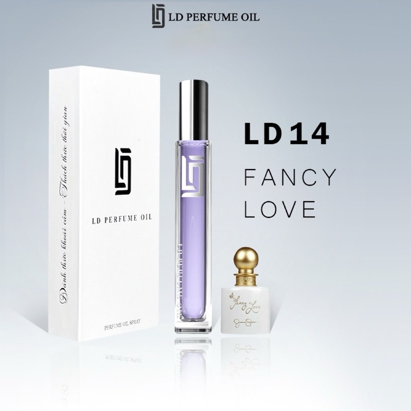 Tinh Dầu Nước Hoa Pháp FANCY LOVE 12ml LD14 Nữ LD PERFUME OIL