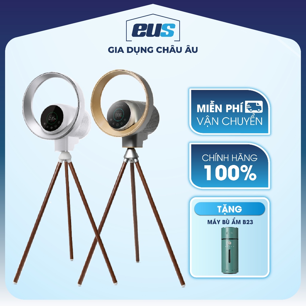 Quạt Lọc Không Khí Khử Khuẩn Plasma ULTTY BB Thông Minh, Bộ Lọc Hepa H13+ Lọc Tới 99,95% Bụi Mịn, Bảo Hành 3 Năm