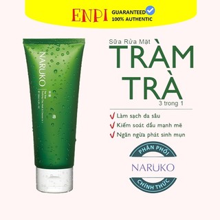 SỮA RỬA MẶT NARUKO ĐẤT SÉT 3in1 TRÀM TRÀ 120g (shop)