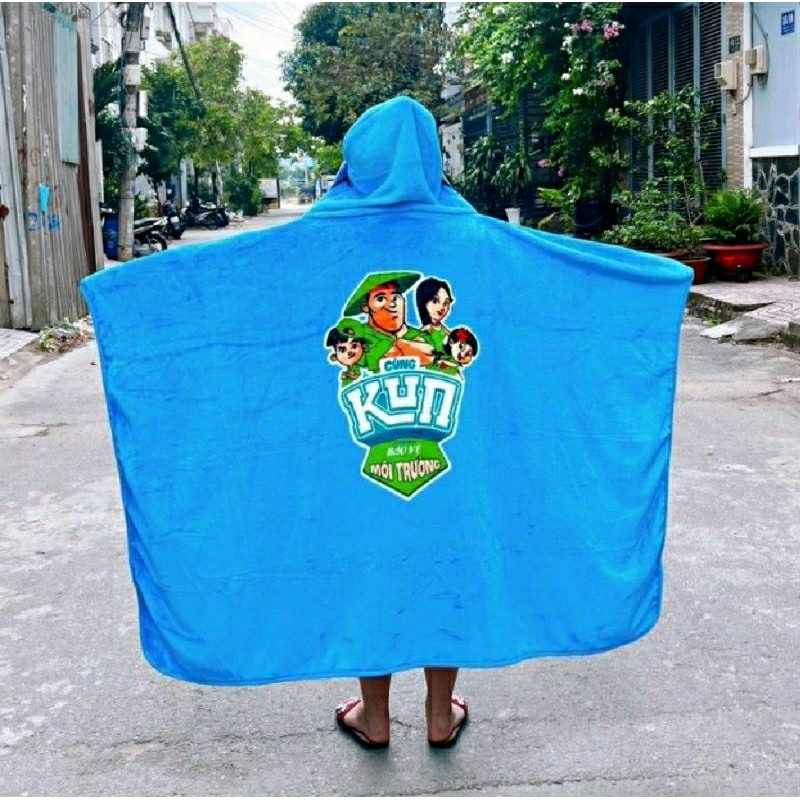 Aó choàng / mền đắp  biến hình kun