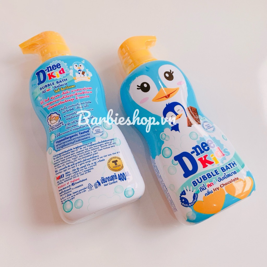 Sữa Tắm - Gội 2 in 1 Em Bé Dnee 400ml Thái Lan