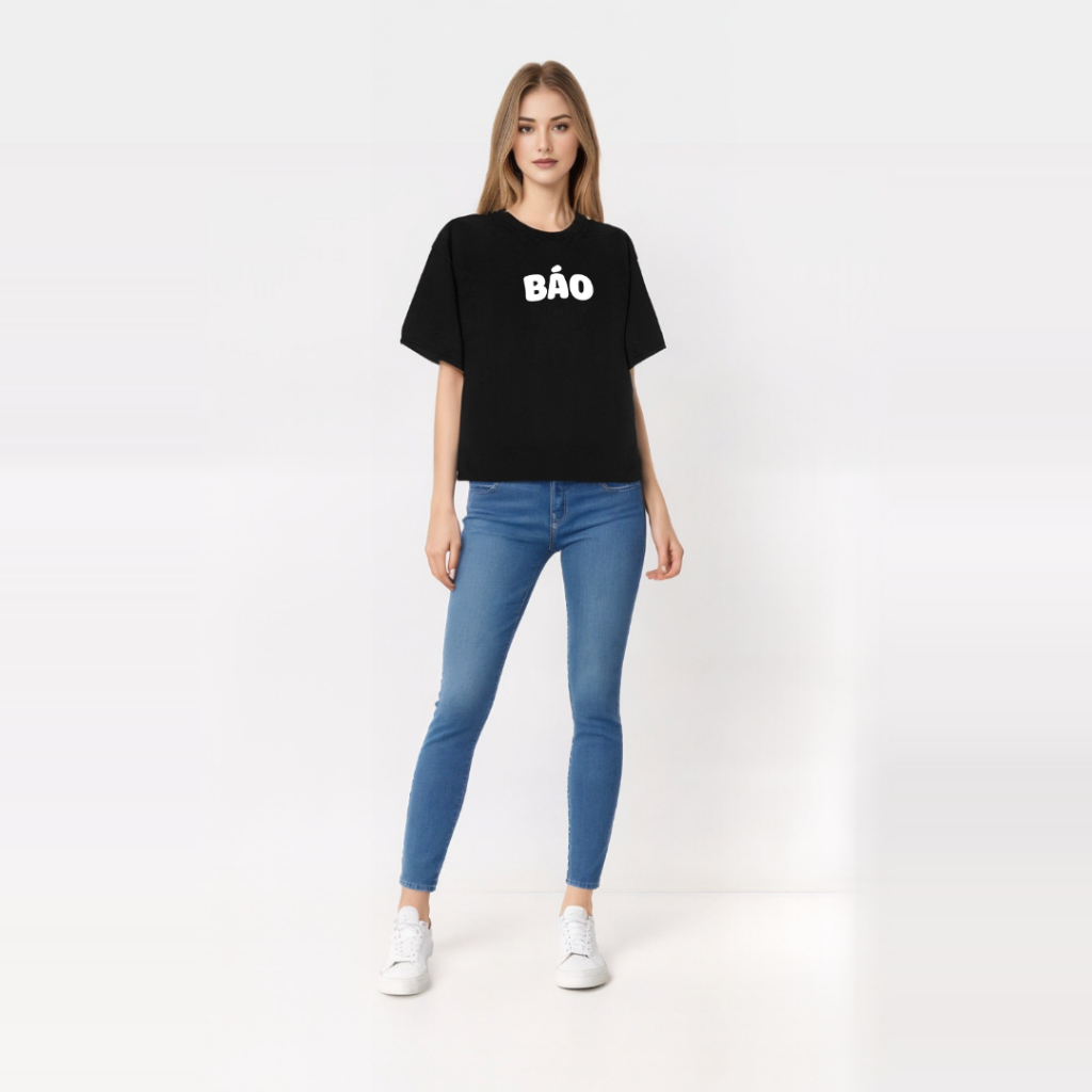 Áo Thun Local Brand Teeworld Báo T-shirt Trắng Đen Nam Nữ Form Rộng Unisex