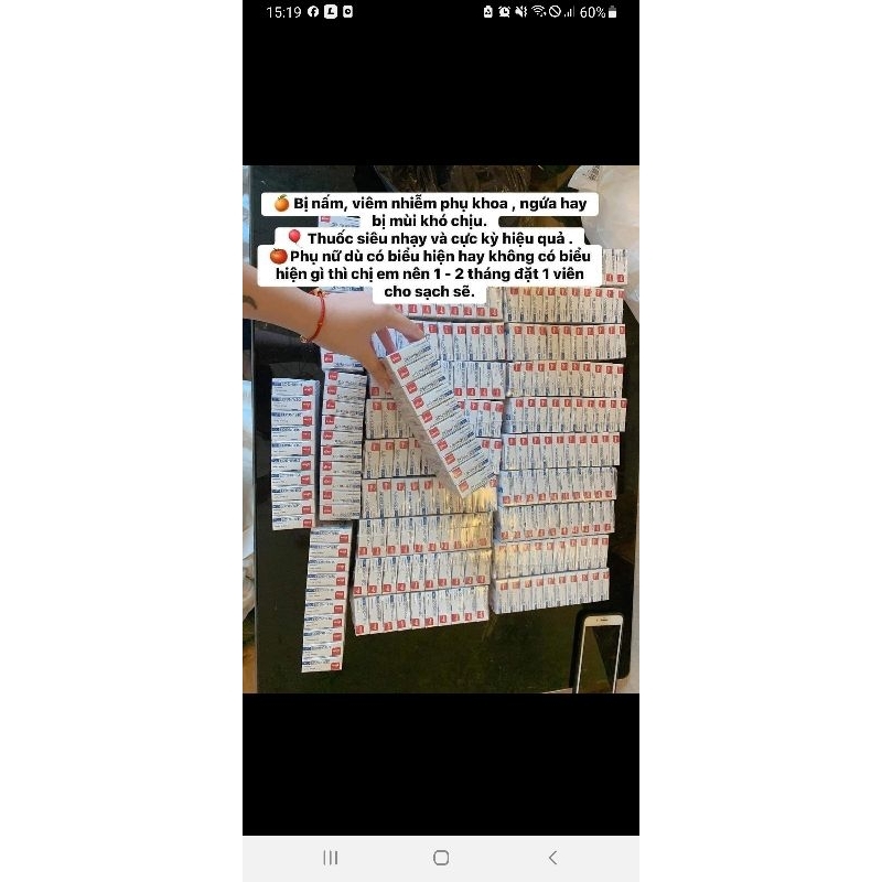 Hộp 1 viên vệ sinh