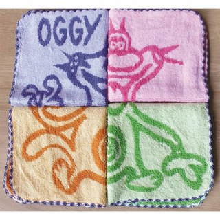 Khăn Mặt Trẻ Em HANOITEX Hình Ngộ Nghĩnh, 1 Mặt Sợi Tre 1 Mặt Sợi Cotton