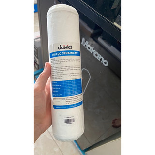 [Chính Hãng] Lõi Lọc Nước số3 Ceramic Đại Việt - kt 10 inch(Lõi sứ HSD 5 năm)
