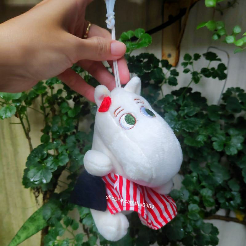 Móc khoá gấu bông hà mã momin đáng yêu nhiều mẫu chọn lựa