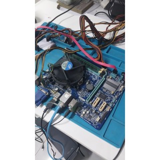 main giga h61 fe đầy đủ ( hàng cũ bh 01 tháng)