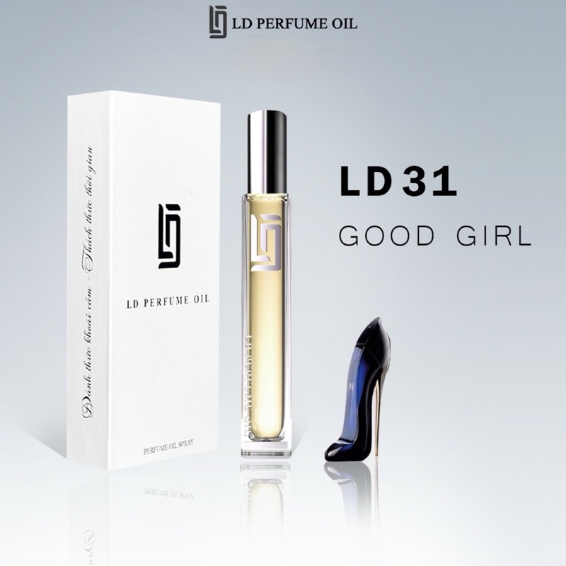 Tinh Dầu Nước Hoa LD 31 Good Girl Carolina Herrera Mùi Hương Quyến Rũ Nữ Tính Ngọt Ngào