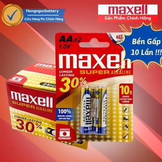  Hộp 24 Viên Pin AA  Pin AAA 1,5V MAXELL SUPER ALKALINE - Hàng chính hãng 
