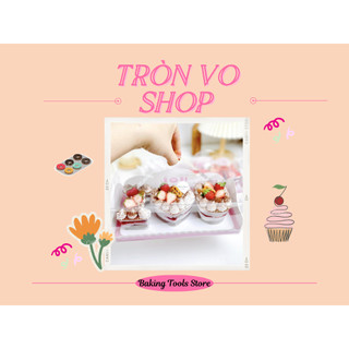 Ly mousse đựng bánh chữ love , i love u kèm hộp đựng chữ có 2 loại : i love u hoặc love